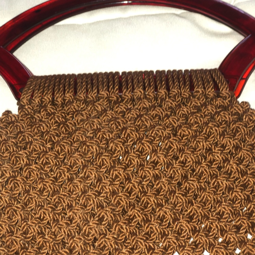 VINTAGE Macrame Bag